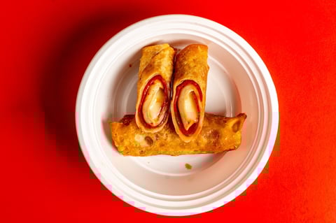 Pizza Egg Roll